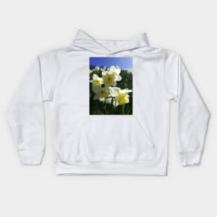 Daffodils photograph Kids Hoodie